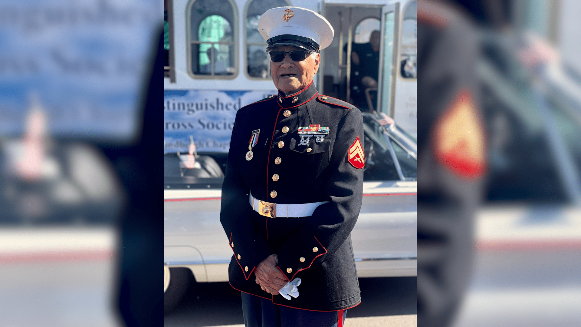 Ray Flores, a former grand marshal