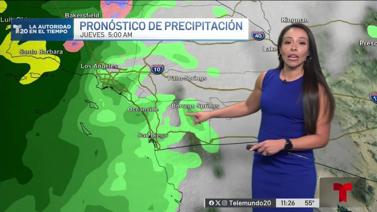 Pronóstico del tiempo para San Diego y Tijuana te decimos a qué hora
