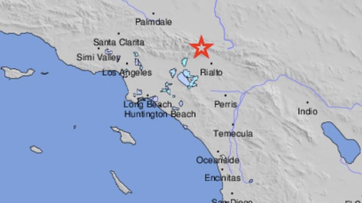 Temblor en California hoy sismo de 4.2 sacude Lytle Creek, CA