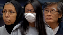 Three members of Arabella's adoptive family were indicted by a grand jury. From left to right: Adella Tom, Leticia McCormack, & Stanley Tom.