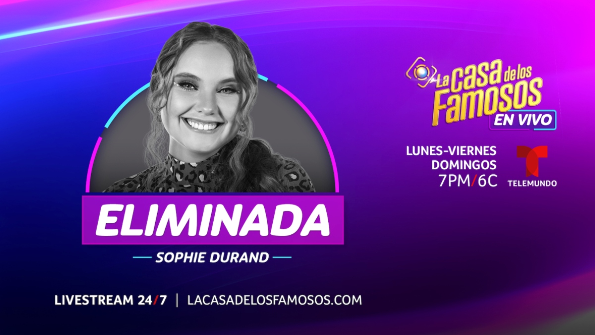 La Casa de los Famosos quién es la quinta eliminada Telemundo San