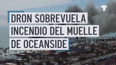 VIDEO: imagenes de dron del incendio en el muelle de Oceanside.mp4