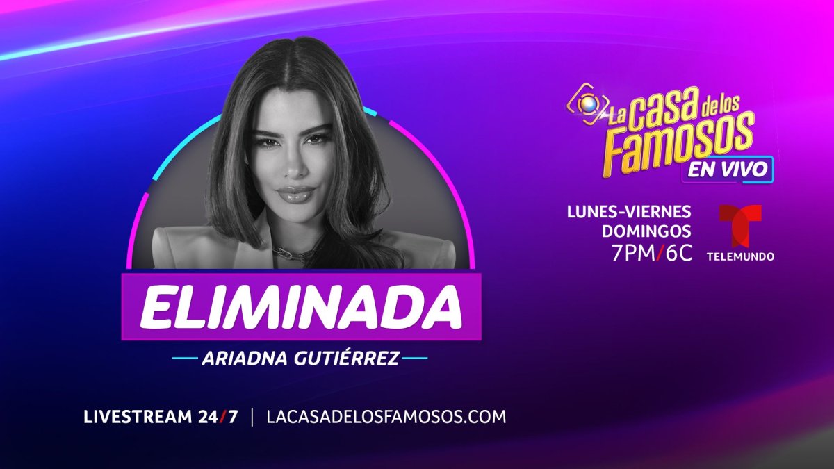 La Casa de los Famosos quién fue eliminada Telemundo San Diego (20)
