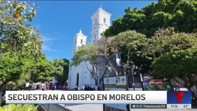 Secuestran a obispo en Morelos, México
