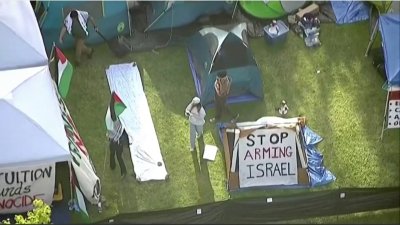 Estudiantes en UCSD se unen a las protestas universitarias contra la guerra en Gaza