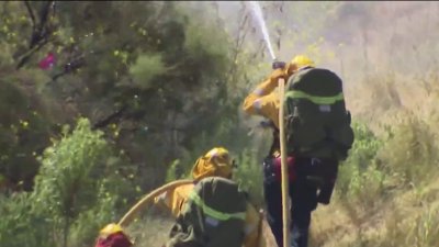 Entrenamiento para bomberos del condado de San Diego