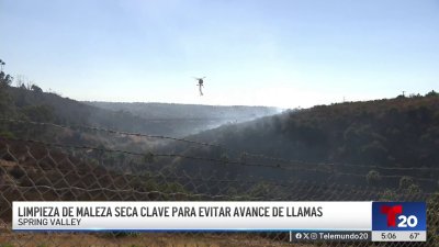 Limpieza de maleza seca fue clave para evitar avance de incendios