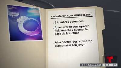 Tres hombres son detenidos por amenazar a una adolescente en Mexicali