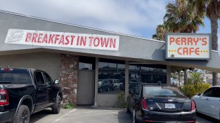 Perry's Cafe on the Pacific Coast Highway near Old Town