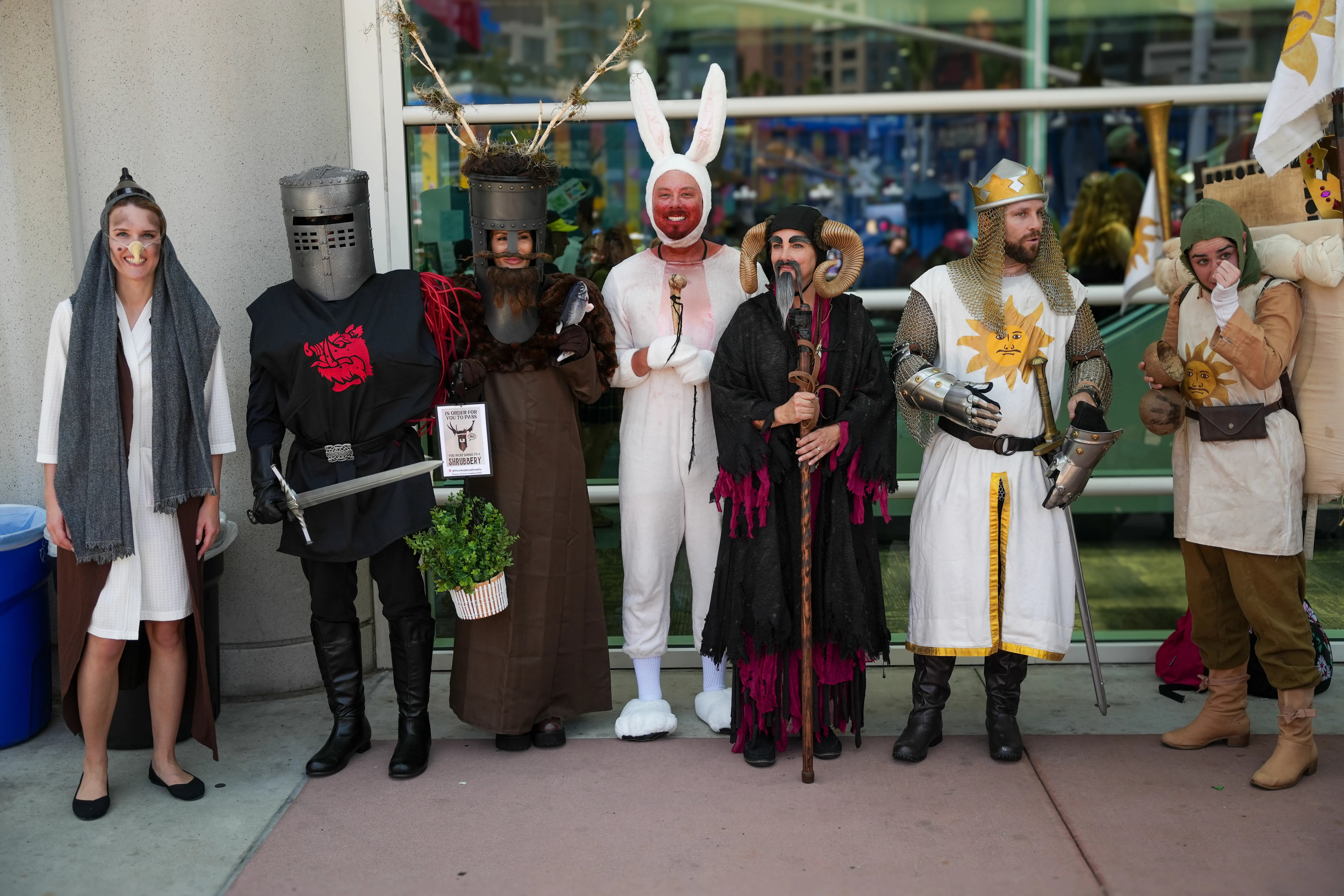 Cosplayers durante la San Diego Comic-con 2024. (Telemundo San Diego)