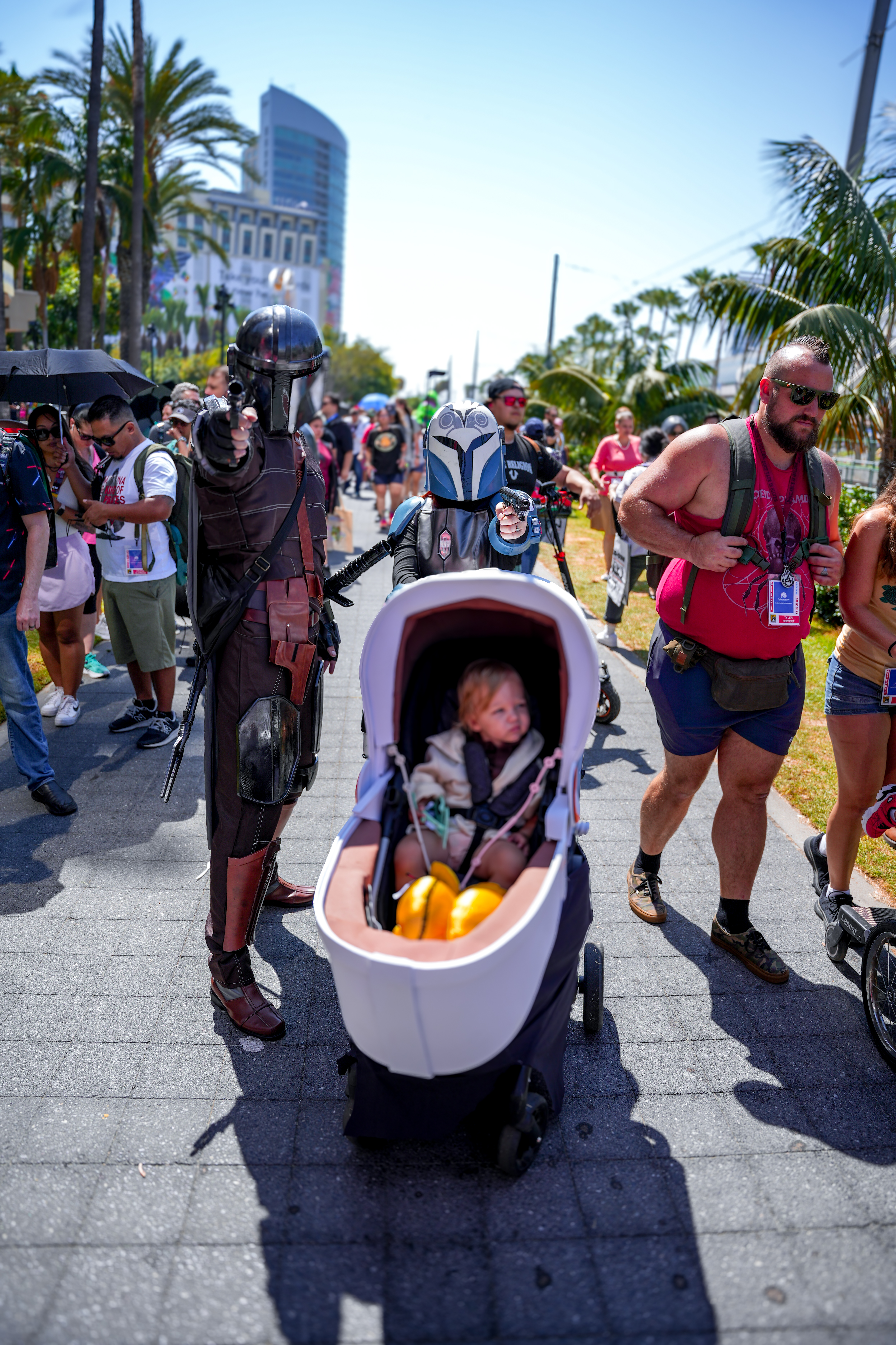 Cosplayers en San Diego Comic-con 2024. (Telemundo San Diego)