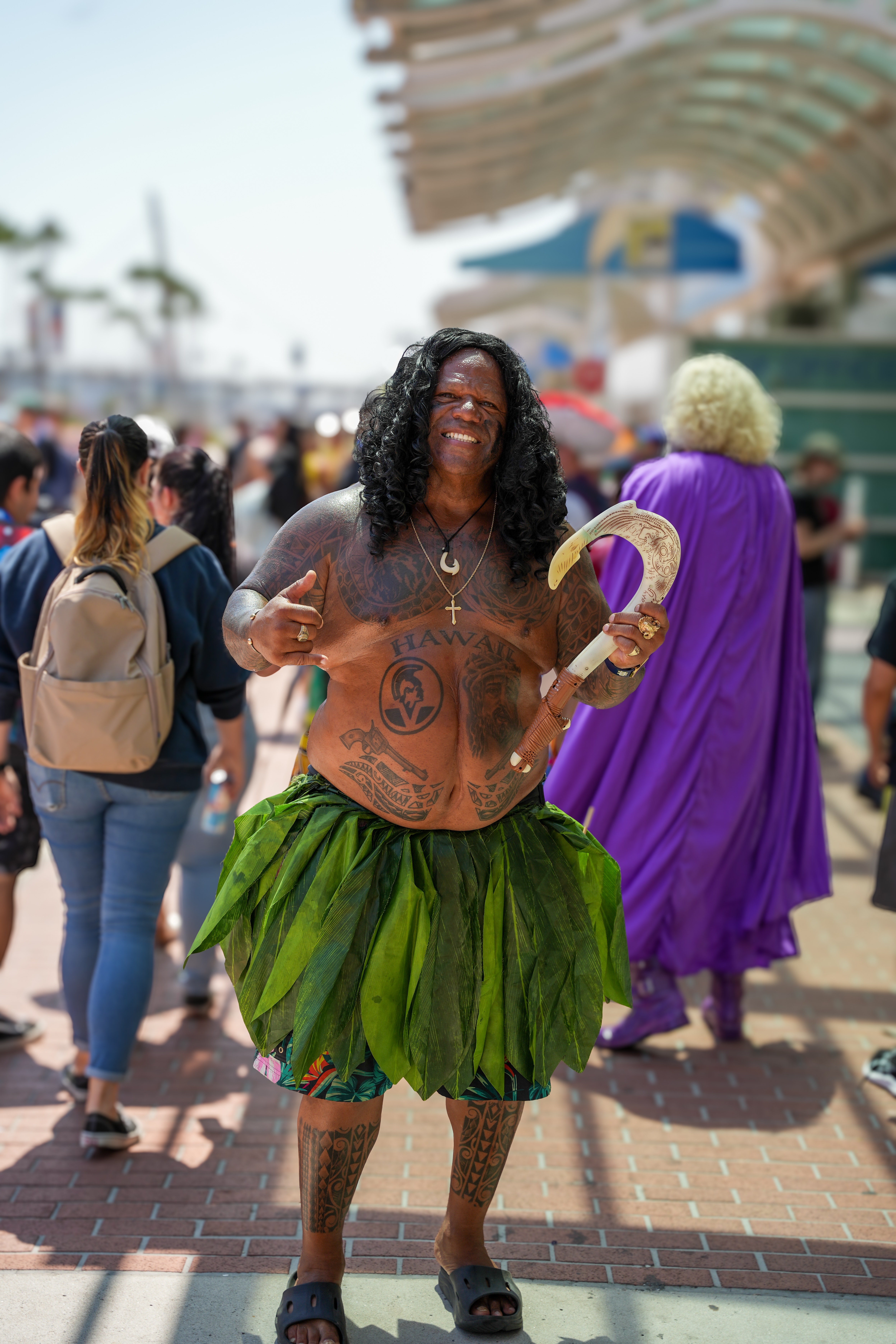 Un cosplayer en la Comic-con de San Diego 2024. (Telemundo San Diego)