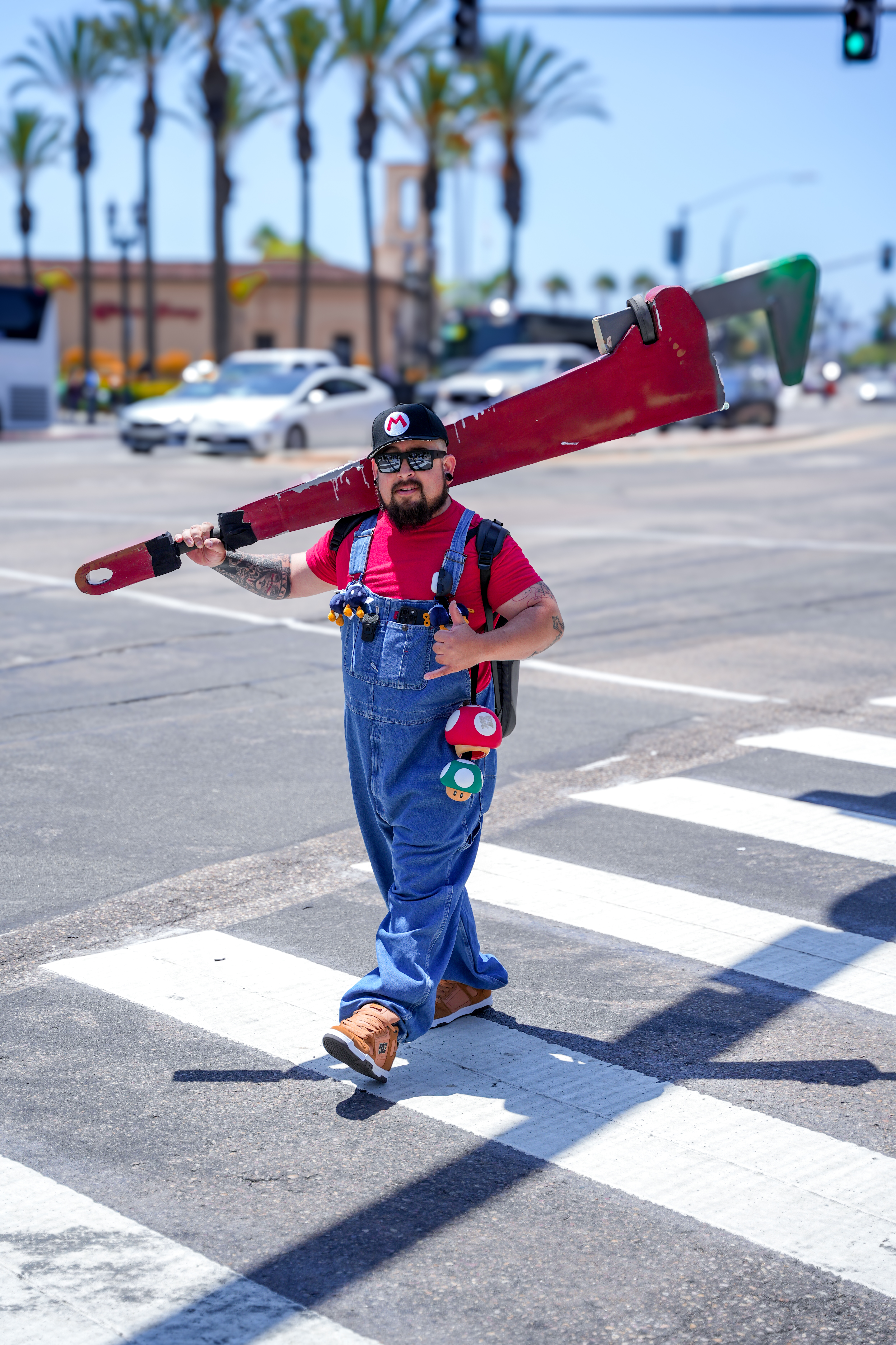 Un cosplayer en la Comic-con de San Diego 2024. (Telemundo San Diego)