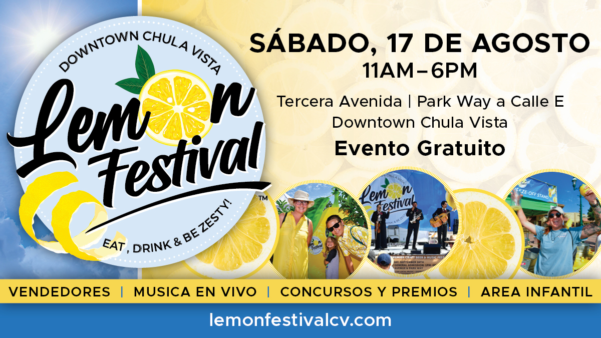 Celebra el Lemon Festival este año en Downtown Chula Vista – Telemundo San  Diego (20), image size:1200x675