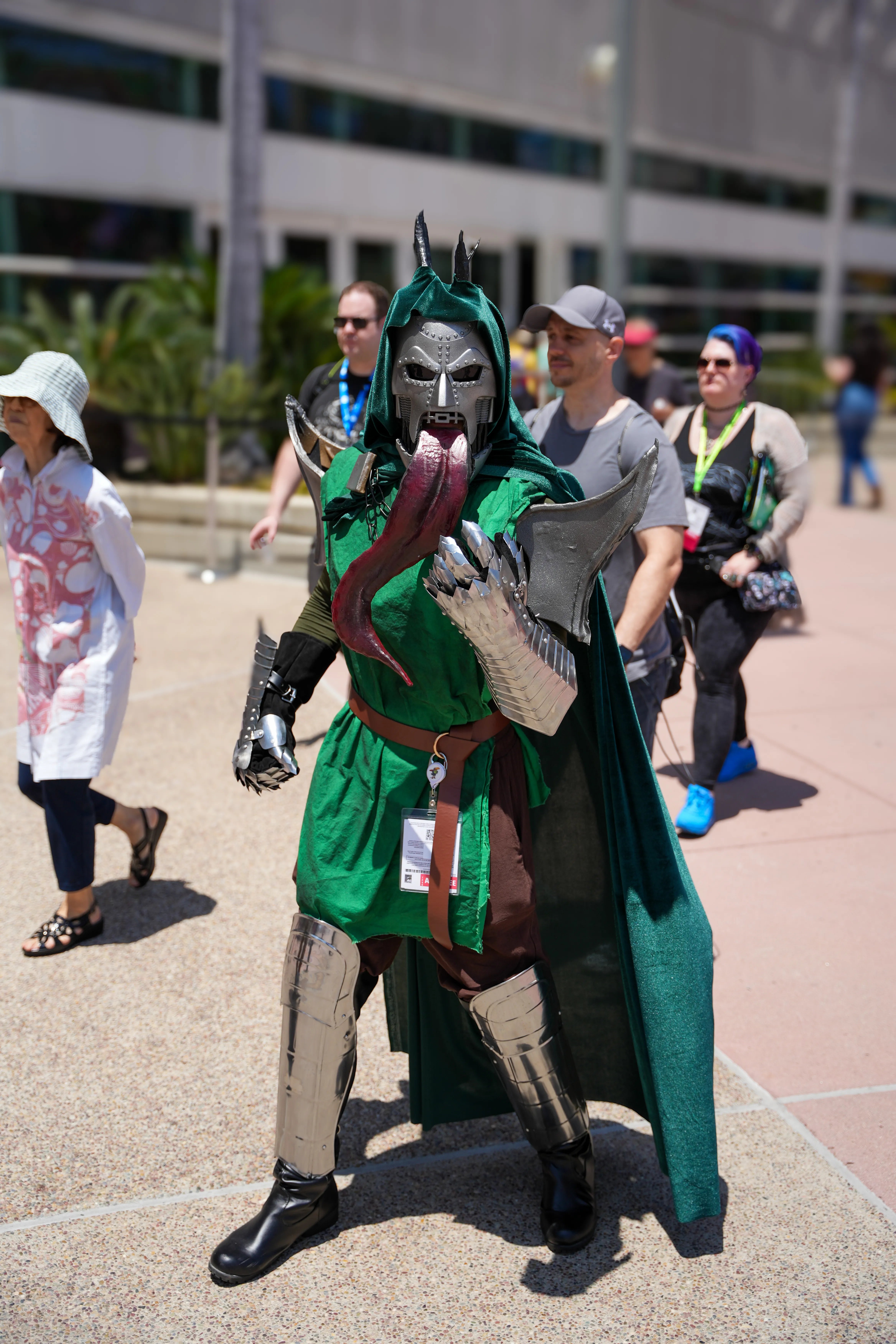 Un cosplayer en la Comic-con de San Diego 2024. (Telemundo San Diego)