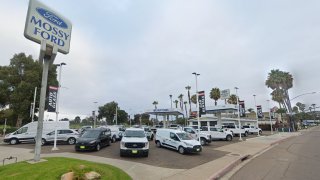 Mossy Ford on Mission Bay Drive in Pacific Beach