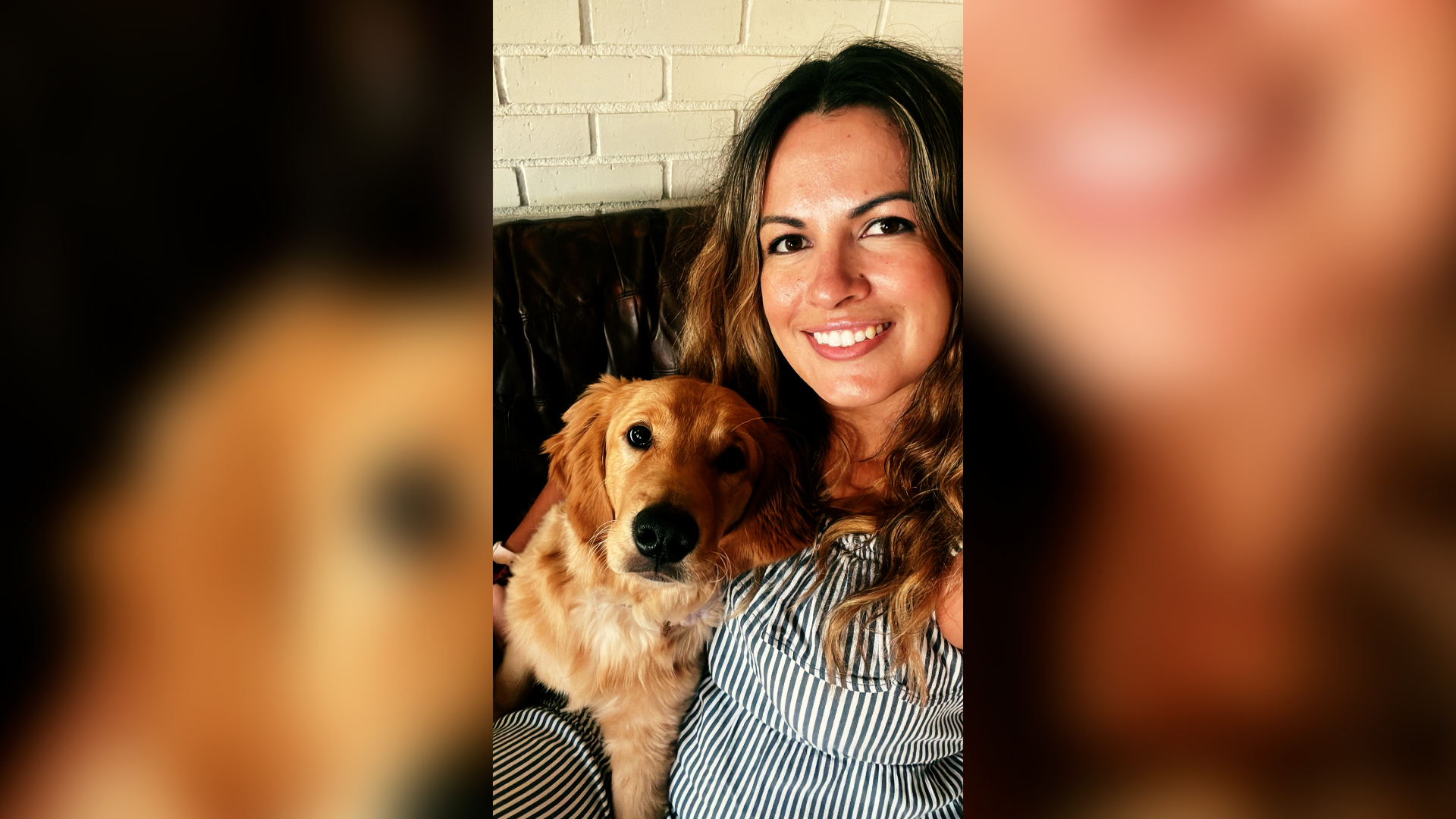 Ella es Cali. Es tu típico golden retriever: testaruda, necesitada de atención y una bola de energía. Le encanta la playa, tumbarse en la nieve y enlodarse en el parque para perros. La productora de medios digitales de Telemundo 20, Fabiola Berriozabal, dice que Cali llegó a su vida cuando más la necesitaba. Ahora, Fabiola no puede imaginar su vida sin ella.