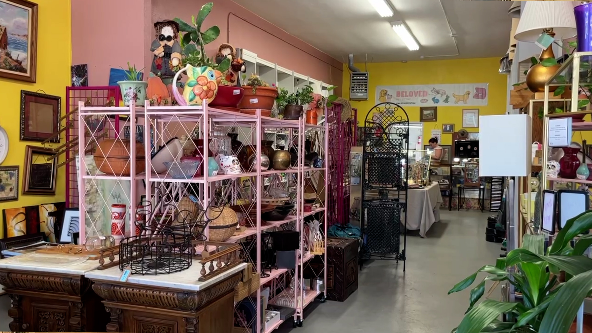 Inside BeLoved Finds Thrift & Vintage on Aug. 21, 2024.