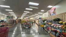 The floors of Santee's new Trader Joe's location glistens. (NBC 7 San Diego)