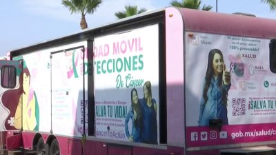 Instalan Módulo Rosa móvil para la detección de cáncer en Tijuana