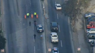 Toma desde el dron que vigila a inspectores viales.Cortesía: Ayto Tijuana