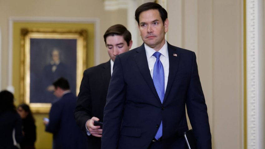 WASHINGTON, DC – NOVEMBER 13: U.S. Sen. Marco Rubio (R-FL) arrives for the Senate Republican leadership elections at the U.S. Capitol on November 13, 2024 in Washington, DC. The Senate Republican caucus met to vote on new leadership for the 119th Congress. (Photo by Kevin Dietsch/Getty Images)