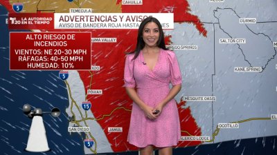 El pronóstico del tiempo en San Diego y Tijuana, 7 de noviembre