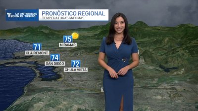 El pronóstico del tiempo en San Diego y Tijuana, viernes 8 de noviembre