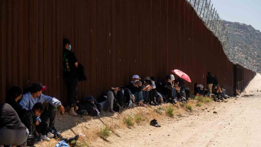 Migrants in San Diego