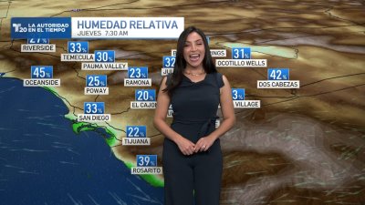 El pronóstico del tiempo en San Diego y Tijuana