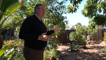 Robin Owen shows NBC 7 Investigates where an ADU was supposed to be built at his property in San Marcos.