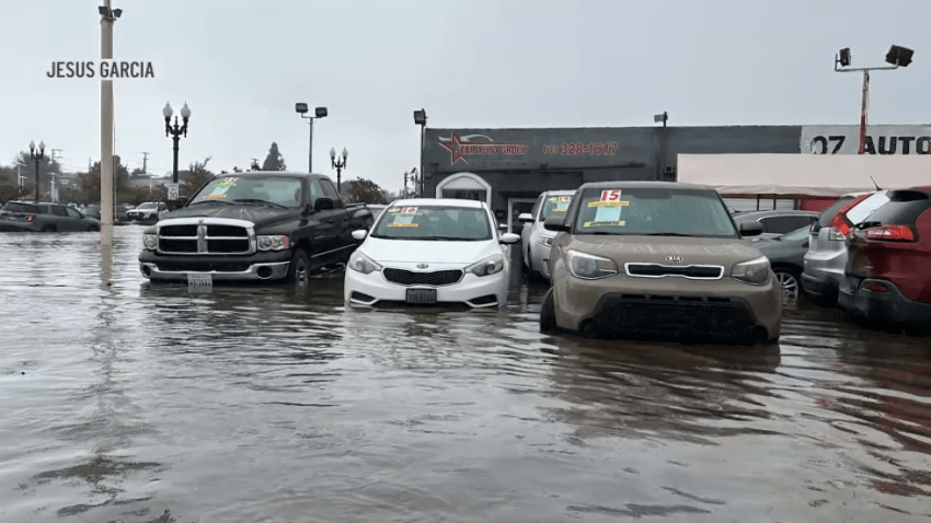 Star Auto Group during the January floods in 2024.