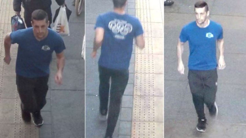 San Diego police are searching for tips that will lead investigators to the man accused of sexually assaulting a woman at a trolley stop near San Diego City College in early december 2024.