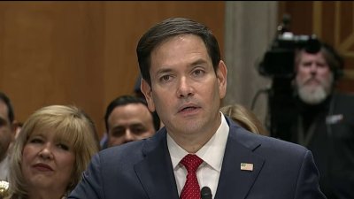 Realizan audiencia de confirmación de Marco Rubio, nominado como secretario de Estado