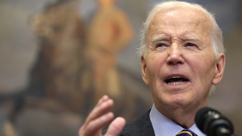 WASHINGTON, DC – JANUARY 10: U.S. President Joe Biden speaks during an event at the Roosevelt Room of the White House on January 10, 2025 in Washington, DC. President Biden spoke on today’s jobs report and the state of the economy. (Photo by Alex Wong/Getty Images)