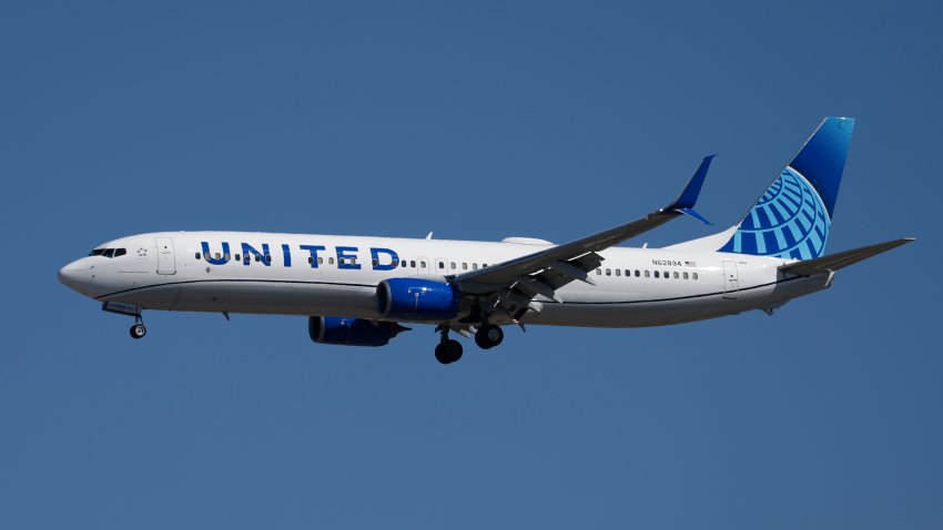 FILE - United Airlines Boeing 737-924 aircraft