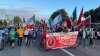 Protestan cientos de personas en calles de Barrio Logan en el Día del Trabajo