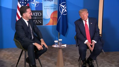 En video: secretario de OTAN llama “papi” a Trump