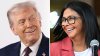 Donald Trump y Delcy Rodríguez podrían reunirse en Nueva York