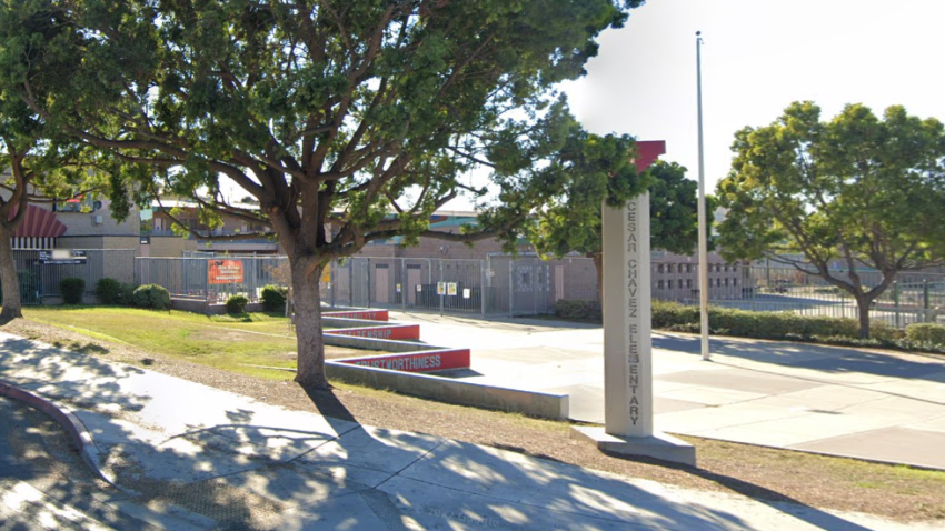 Cesar Chavez Elementary School in San Diego's Southcrest neighborhood.