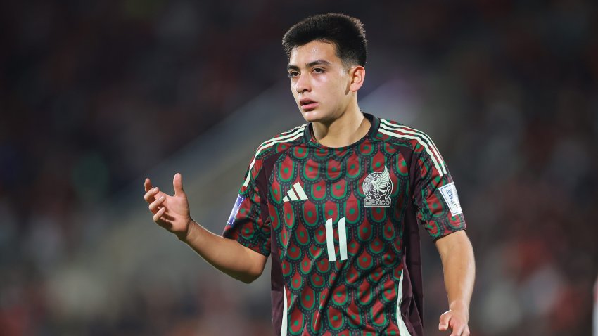 Gilberto Mora of Mexico reacts during the FIFA U-20 World Cup.