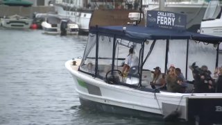 The Chula Vista ferry connects the South Bay with downtown San Diego via the San Diego Bay.