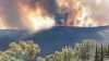 Incendio forestal en Ramona crece sin control y obliga a emitir órdenes de evacuación
