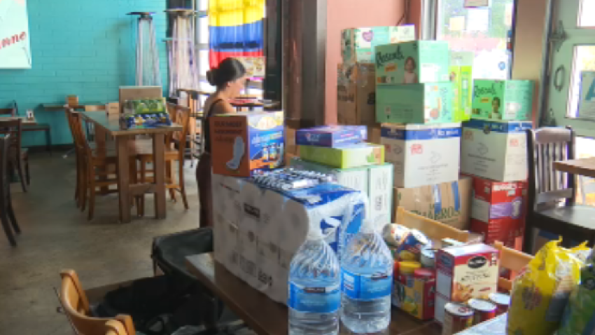Quake relief efforts from San Diego to Colombia
