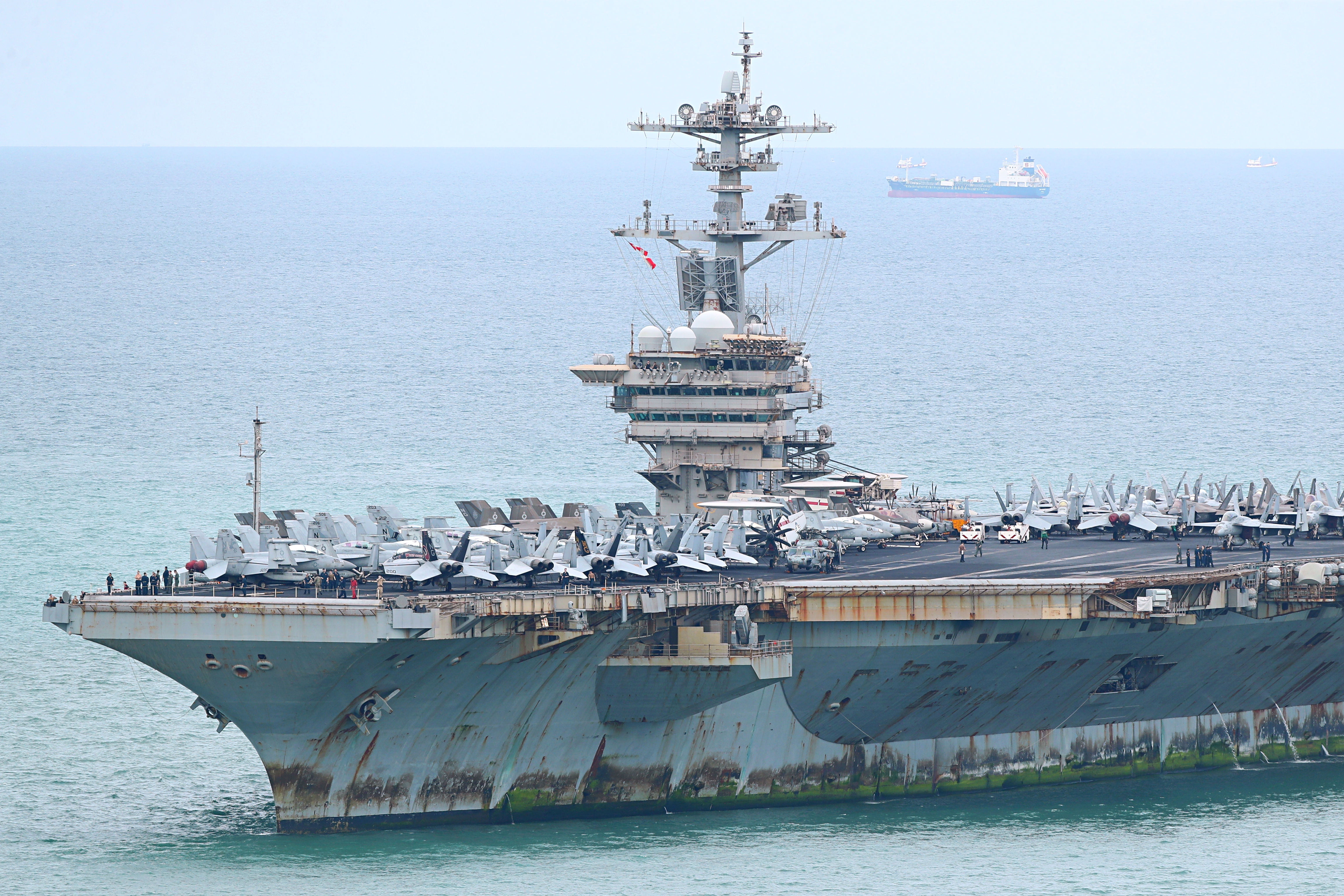 El portaviones USS Abraham Lincoln regresa a San Diego este jueves