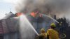 Viviendas costeras se ven afectadas por los incendios en el sur de California
