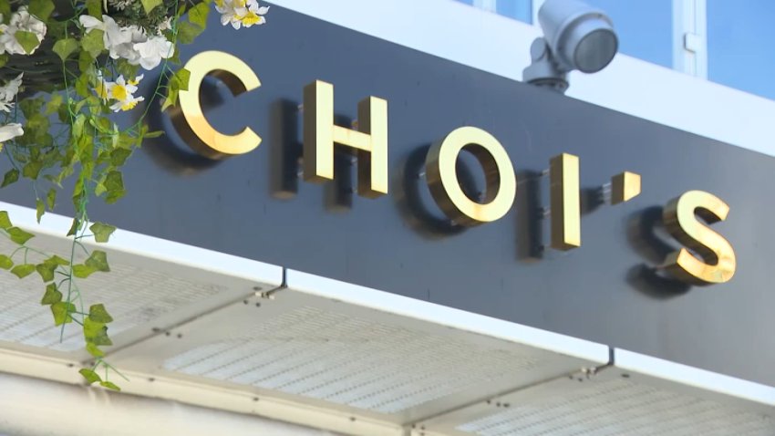 A sign outside of a building reads 'Choi's'. October 1, 2026.