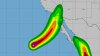 El sur de California y Baja California bajo aviso y vigilancia por tormenta tropical Rachel